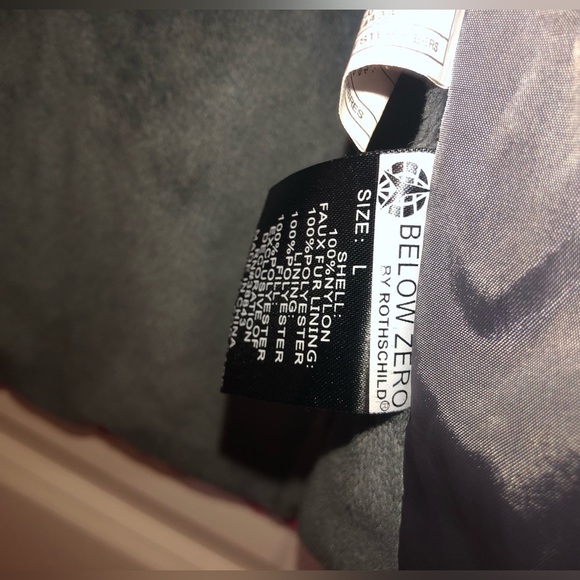 BELOW Zero ❄️ Women’s Full Zip 💖 Pink Puffer Coat Size L ⛷ - Picture 6 of 6